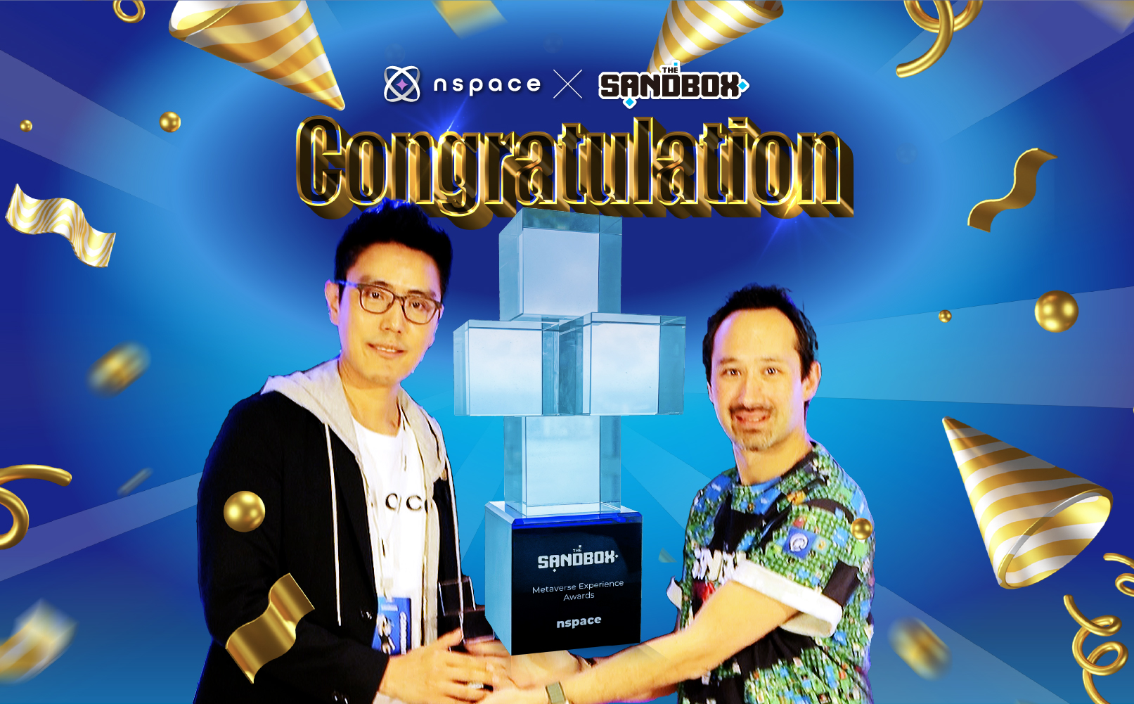 nspace 獲得 The Sandbox Metaverse Experience Awards 為台灣領先的元宇宙行銷和設計公司